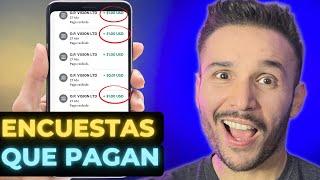 Probé 5 apps de encuestas ¿de verdad pagan?