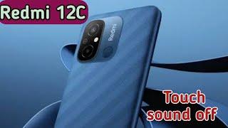 Redmi 12CAll Sound Setting How To Off Touch Sound In Redmi 12CSystem Sound Setting In Redmi 12C