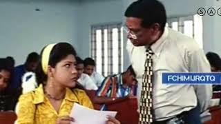 Ninnu chudalani movie comedy scene.......m.s narayana and heroein exam funny comedy