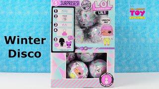 LOL Surprise Lils Winter Disco Full Box Opening #1 Review  PSToyReviews