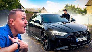 РЕАКЦИЯ БАТИ и ДРУЗЕЙ НА МОЮ AUDI RS6 ПОПАЛИ В ДТП? УЛИЧНЫЕ ГОНКИ