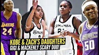 Kobes Daughter Gigi Bryant & Zach Randolphs Daughter Mackenly TEAM UP & Win 8th Grade Championship