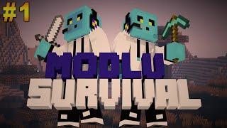 Minecraft Modlu Survival Bölüm 1 - Ev