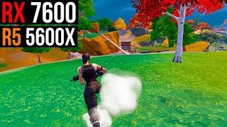 RX 7600  Fortnite  1080p  Solo Match Performance Settings