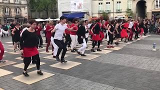 Flash mob - Jour 1 Festival mai 2018 - Les Claquettes Associées - Nantes 44