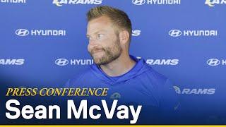 Sean McVay On Overall Success Of OTAs Moving To A New Practice Facility & Latest Injury Updates
