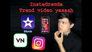 INSTAGRAMDA TRENT YOZUVLI VIDEO YASASH KOMENTDA VIDEOGA IZOH QOLDIRING