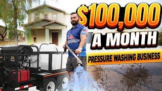 How To Start A 6 FIGURE Pressure Washing Business Full Breakdown