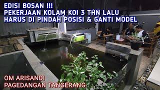 BOSAN KOLAM KACA GANTI KOLAM FLAT LANTAI TERAS  OM ARISANDI PAGEDANGAN TANGERANG