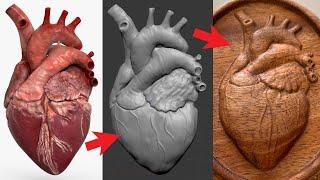 Turn a Flat Image Into a 3d Relief for CNC