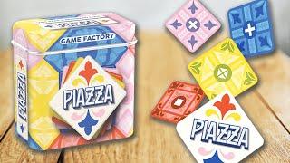 PIAZZA - Spielregeln TV Spielanleitung Deutsch - GAME FACTORY
