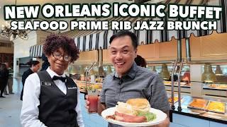 Iconic New Orleans Buffet  Creole Seafood Prime Rib Jazz Brunch at The Court of Two Sisters