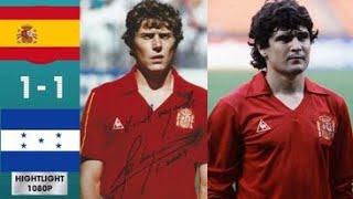 Spain 1-1 Honduras Camacho Juanito  ●1982 World Cup Extended Goals & Highlights HD