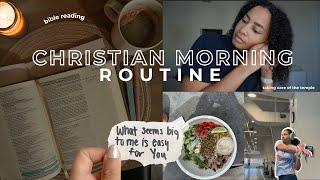 Christian girl morning routine  quiet time routine with God