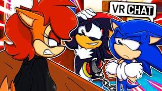 SONIC & SHADOW GO TO COURT VR Chat Ft. Amy Silver Sally & Knuckles