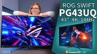 ASUS ROG Swift PG43UQ Review - A 4K 144Hz HDR 1000 Beast?