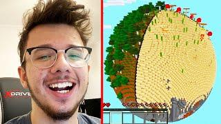 MINECRAFT ama TEK BİR GEZEGENde