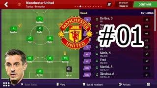 FM 2019 Mobile - Career Man utd play as Gary - Episode #01