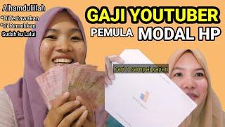 GAJI PERTAMA YOUTUBER PEMULA 2023‼️Ditertawakandiremehkan‼️Tetap Semangat