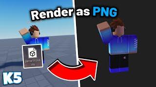 How To Render 3D Obj As Transparent PNG  Windows 10+