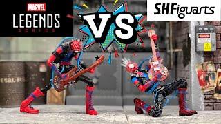 COMPARISON Marvel Legends Vs SH Figuarts Spider Punk