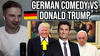 Reaction To German Comedy ROASTS Donald Trump