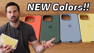 iPhone 13 and iPhone 13 Pro SILICONE Case REVIEW NEW COLORS