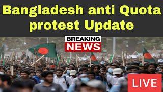 Bangladesh anti Quota protest  Student protest in bangladesh