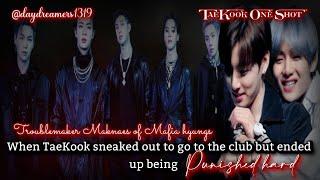 When TaeKook sneaked out to go to the club but ended up being punished One Shot @daydreamers1319