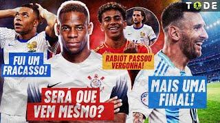 Yamal CALOU A BOCA de Rabiot l BALOTELLI topa vir ao TIMÃO l FRACASSEI diz Mbappé l MESSI na FINAL