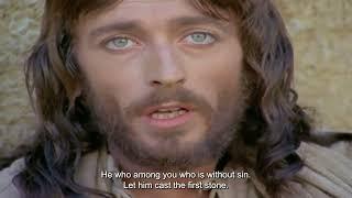 Let He Who Is Without Sin Cast The First Stone  Jesus Of Nazareth Scene 4K