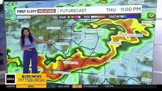 KDKA-TV Evening Forecast 314