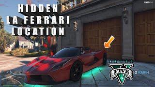 Gta 5 secret La Ferrari location hidden location