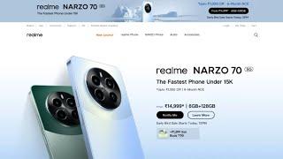 Realme  Narzo 70 Launched In India Best Phone Under 15000 ???