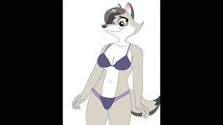 Violet The Wolf in Bikini so Cute