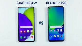 Samsung A52 vs Realme 7 Pro Speed Test & Camera Comparison