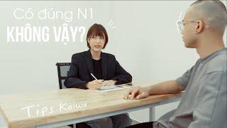 #1 CAO THỦ N1 ĐI PHỎNG VẤN  GIAO TIẾP TIẾNG NHẬT  KAIWA