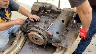 VW Type 4 ENGINE Build Part 1 Abandoned Porsche 914 Rescue Restoration air-cooled Volkswagen VWD