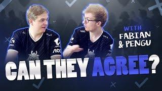 Can They Agree? With Rainbow Six Siege Fabian & Pengu