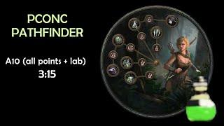 315 Poisonous Concoction Pathfinder  Act 10 All Points + Lab Path of Exile 3.21