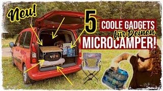 6 Coole GADGETS für Deinen MICROCAMPER & CarCAMPING  Berlingo II Update #2