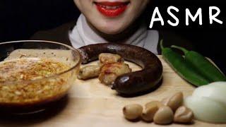 Eating ASMR  대창과 다시 돌아온 통순대 먹방 순대언니  BEEF INTESTINES & RICE SAUSAGE MUKBANG  HEEYUM