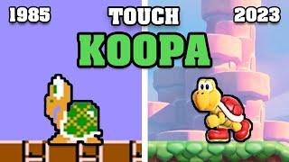 How fast can you touch a Koopa in every Mario game?