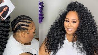 #544. BEST NEW HAIR FOR CROCHET BRAIDS TRENDYTRESSES RIVER CURLS