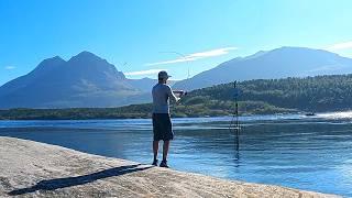 This is not fishing its CATCHING. Lure Fishing for Arctic cod