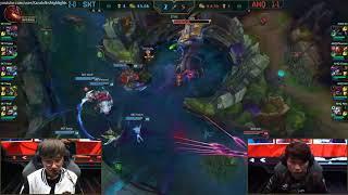 SKT vs AHQ highlights S7 World Championship 2017 Group A Day 3 SK Telecom T1 vs AHQ e-Sports Club