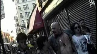 GG Allins last video footage of his life - DVLH - 13 minutes on the streets of New York City