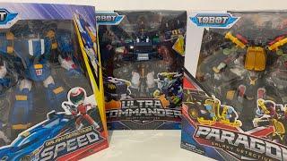 언박싱 로봇 변형 장난감 토봇 Unboxing Robot Transform Toys Tobot GD Paragon Speed Ultra Commander