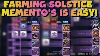 How To FARM Solstice Mementos  Destiny 2