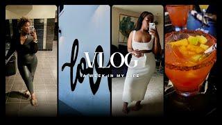 VLOG  Realistic work week • DIY Quick weave • Navigating thru VSG • Fashion Nova try on & more